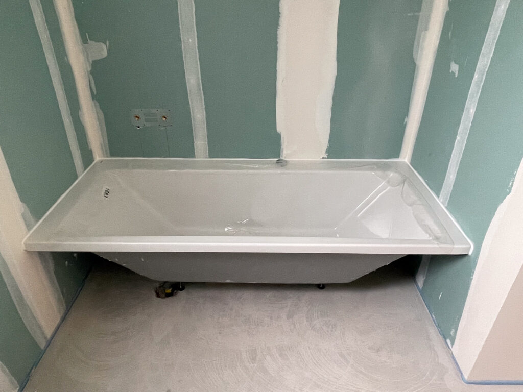 Installation d'une salle de bain à Campénéac